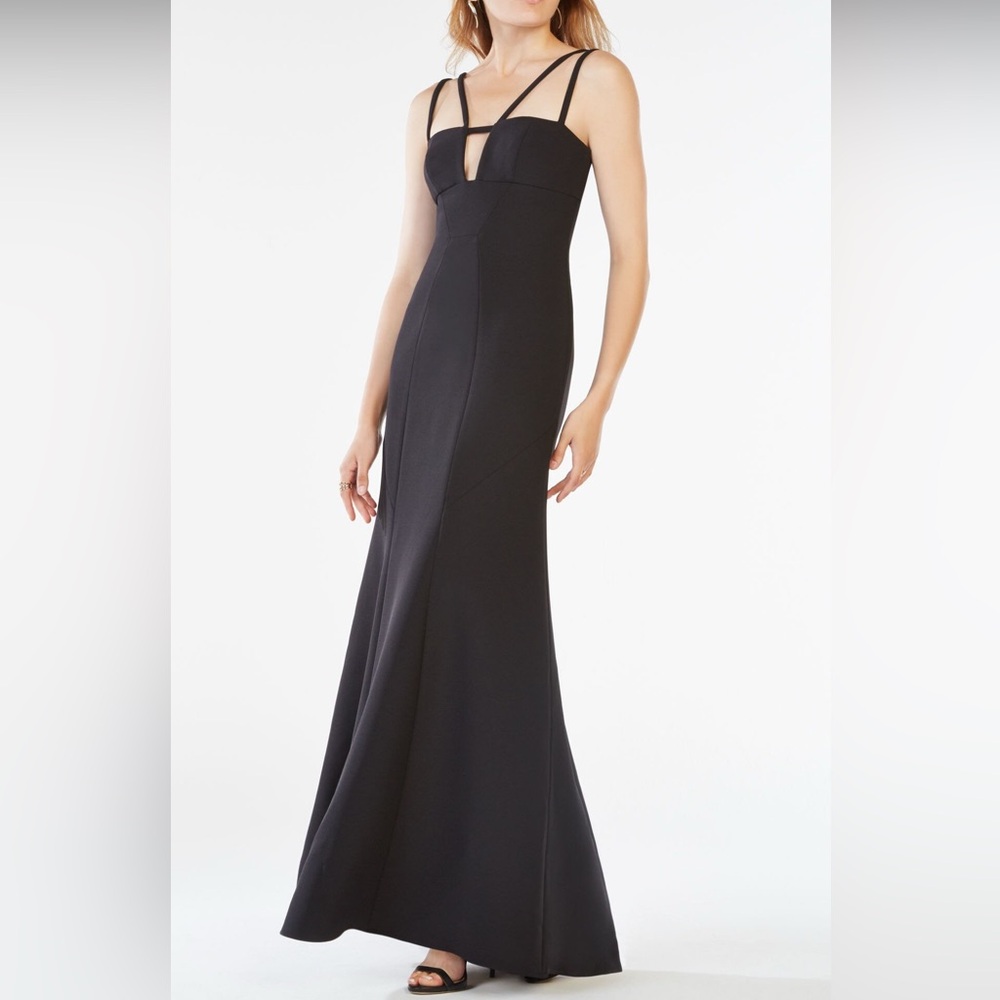 BCBG MAXAZRIA BLACK EVENING GOWN | Size 4